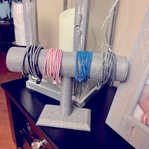 Swarovski Wrap Bracelets (sold separately)